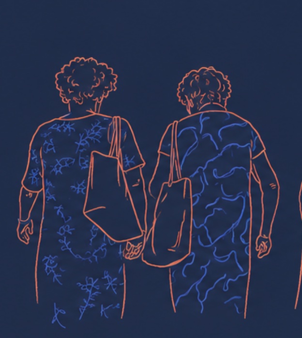 Deux grands-mères, transmission